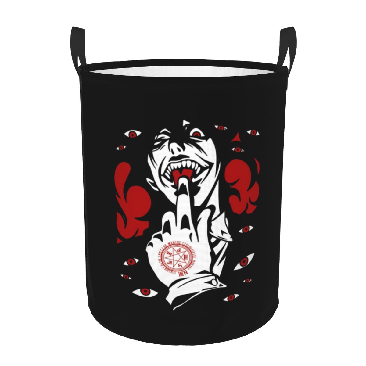 Baby Nursery Laundry Basket - アニメ H-ヘルシング 日本漫画ランドリーバスケット 折りたたみ式ベビーハンパー 保育園用おもちゃオーガナイザー収納箱