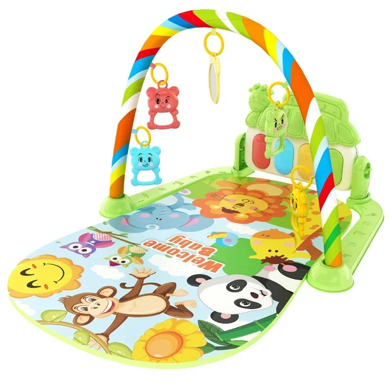 Baby Nursery Shelves - ベビーミュージックラックプレイマットベビーラグ早期教育玩具子供ピアノキーボードカーペットジムクロールアクティビティ幼児ギフト用