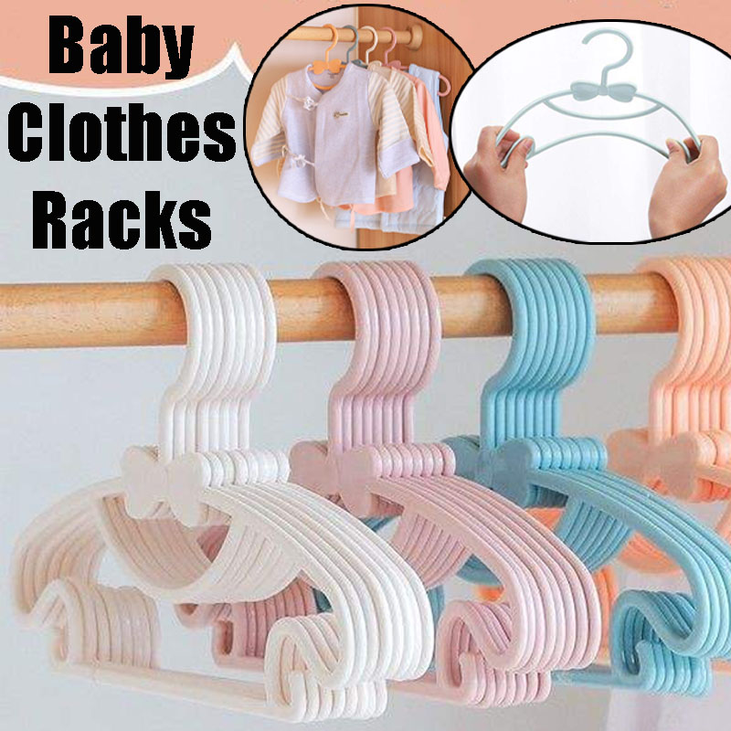 Baby Nursery Uniform - ベビーハンガー プラスチック製 子供服収納ハンガー 保育園用 子供用ハンガー 幼児用