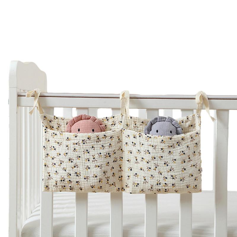 ベビーベッドオーガナイザー、キャディベッド、収納バッグ、2ポ - Baby Nursery Crib のレビューと価格