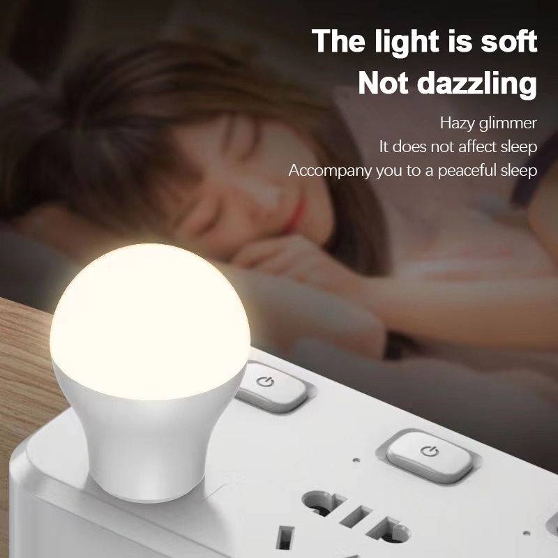 1-5 個 LED ナイトライトミニ USB ライト寝室のベ - Baby Nursery Light Fixture のレビューと価格