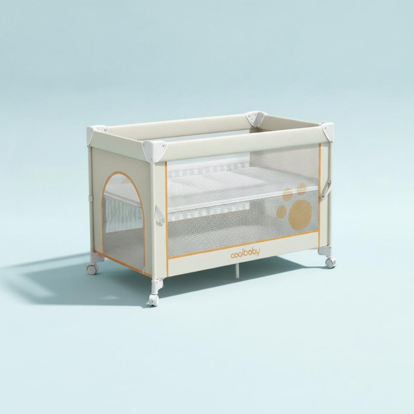 ベッドサイドベビーベッド 折りたたみ式 ポータブルベビーベッ - Baby Nursery Furniture のレビューと価格