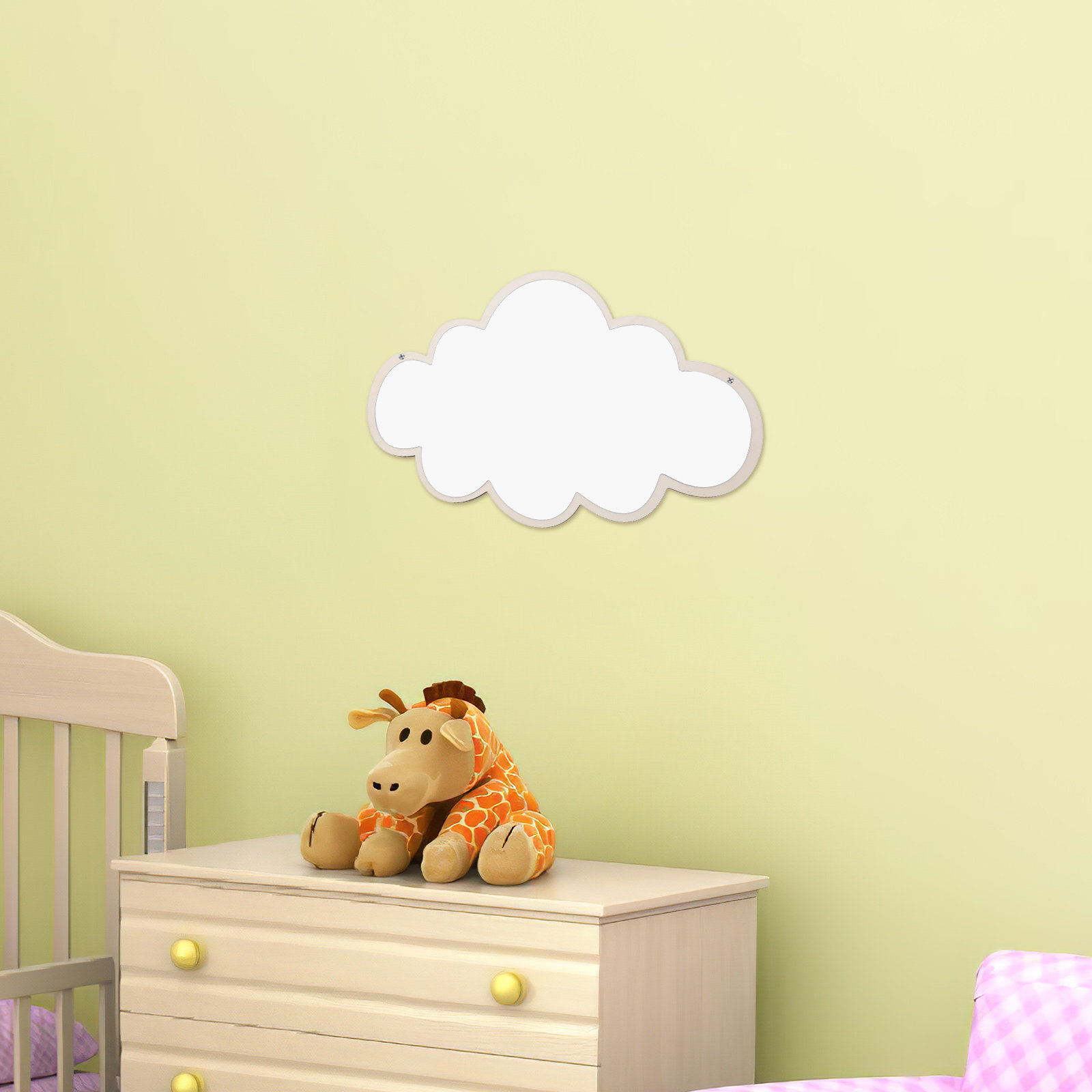 北欧子供用安全ミラー取り外し可能なベース多角度回転デザインベ - Baby Nursery Equipment のレビューと価格