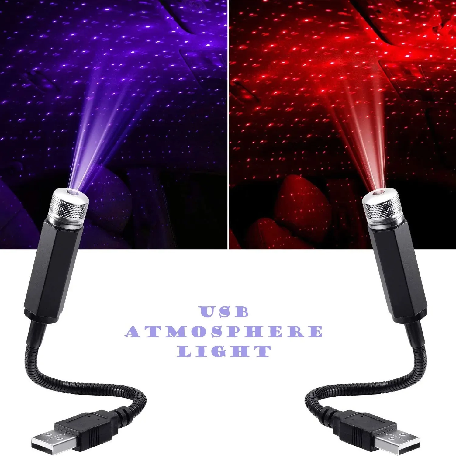 QXNY 1個 ミニLED車載ルーフスターナイトライトプロジ - Night Light Projector Stars のレビューと価格