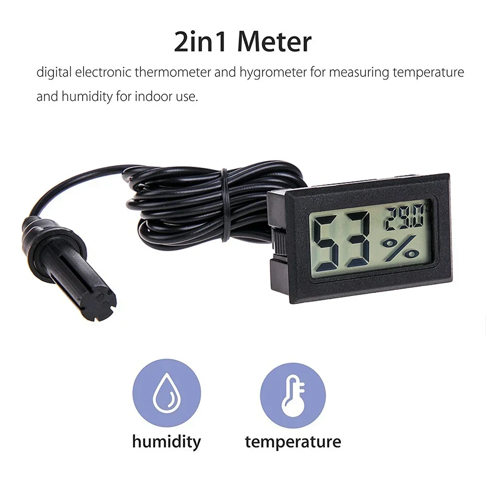 屋内デジタル温度計湿度計ミニ温度湿度モニター家庭用ベビー保育 - Baby Nursery Temperature のレビューと価格