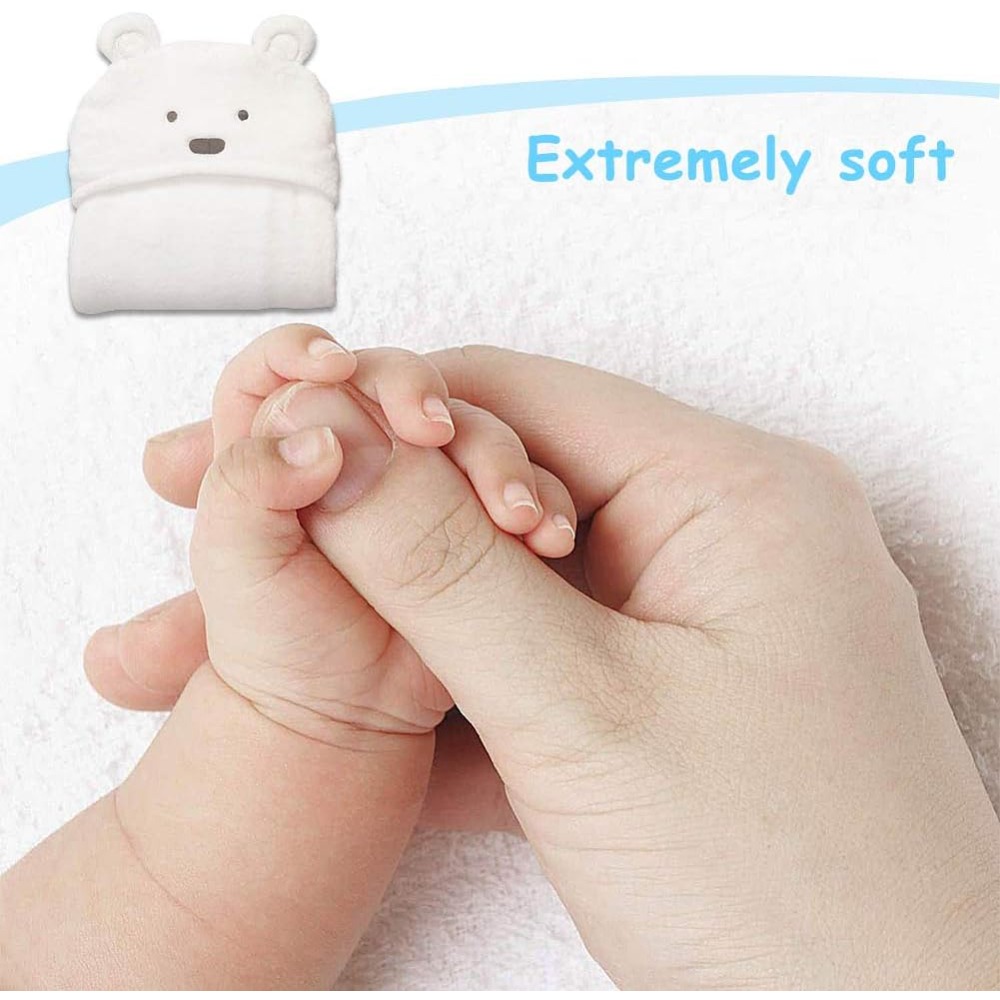かわいいクマのフード付きタオル 子供用 バスタオル ソフト保 - Baby Nursery Girl のレビューと価格