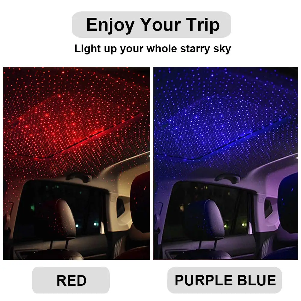 ロマンチックなLED星空ナイトライト 5V USBインターフ - Night Light Projector Stars のレビューと価格