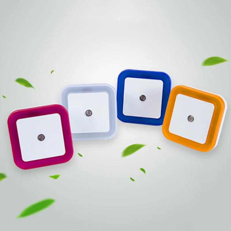 ミニスクエアワイヤレスセンサーLEDナイトライト EU/US - Baby Nursery Egg Light のレビューと価格