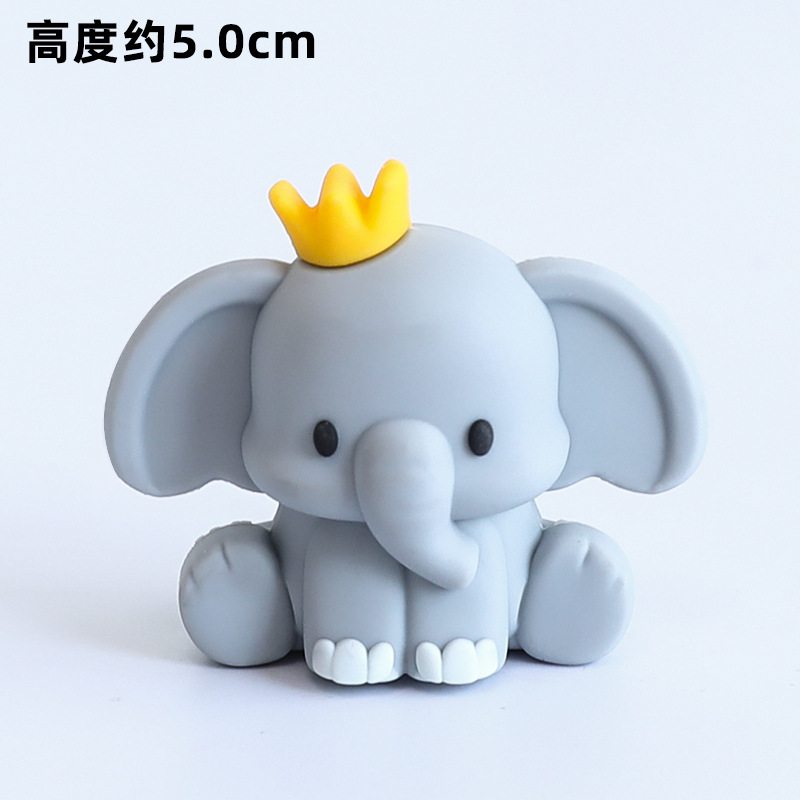 1 個ジャングルパーティーケーキトッパーサファリ動物フィギュ - Baby Nursery Jungle Theme のレビューと価格