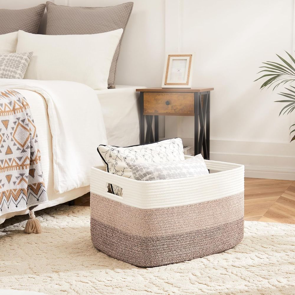 ランドリーバスケットまたは収納用バスケット、65Lバスケット - Baby Nursery Laundry Basket のレビューと価格