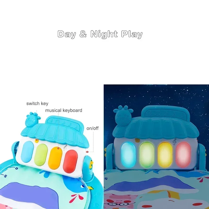 ベビーミュージックラックプレイマットベビーラグ早期教育玩具子 - Baby Nursery Shelves のレビューと価格