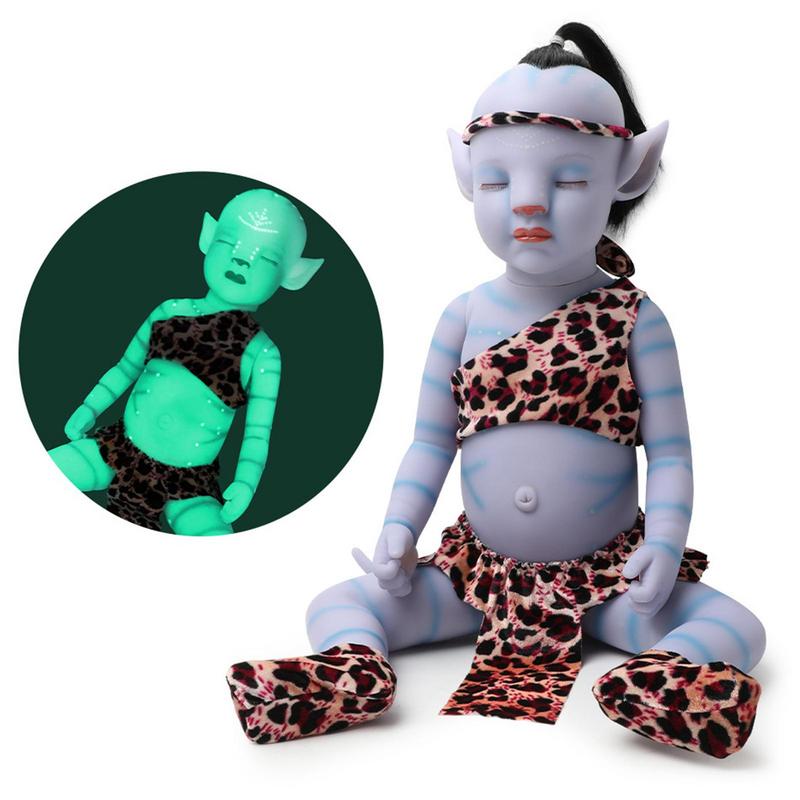 子供のための明るいアバターの人形,リアルなおもちゃ,生まれ変 - Baby Nursery Girl のレビューと価格