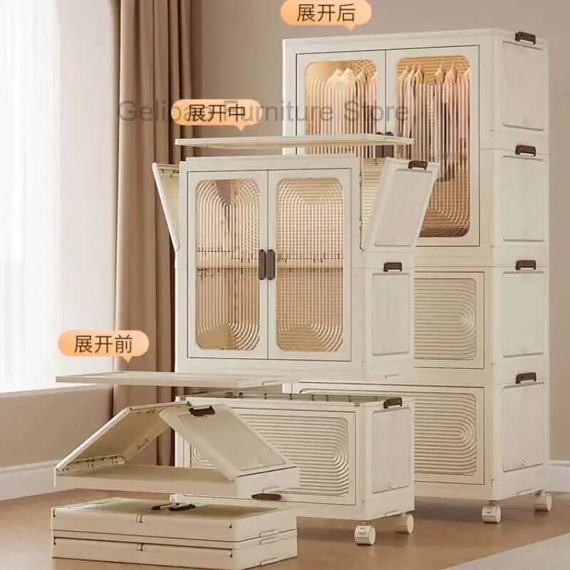 幼児用ワードローブ キッズミニクローゼット おもちゃ収納キャ - Baby Nursery Furniture のレビューと価格