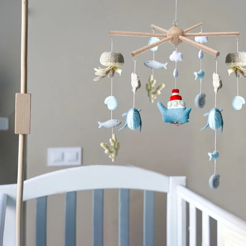 ベビーモバイルキットフレーム DIY ベビーベッド用装飾天然 - Baby Nursery Equipment のレビューと価格
