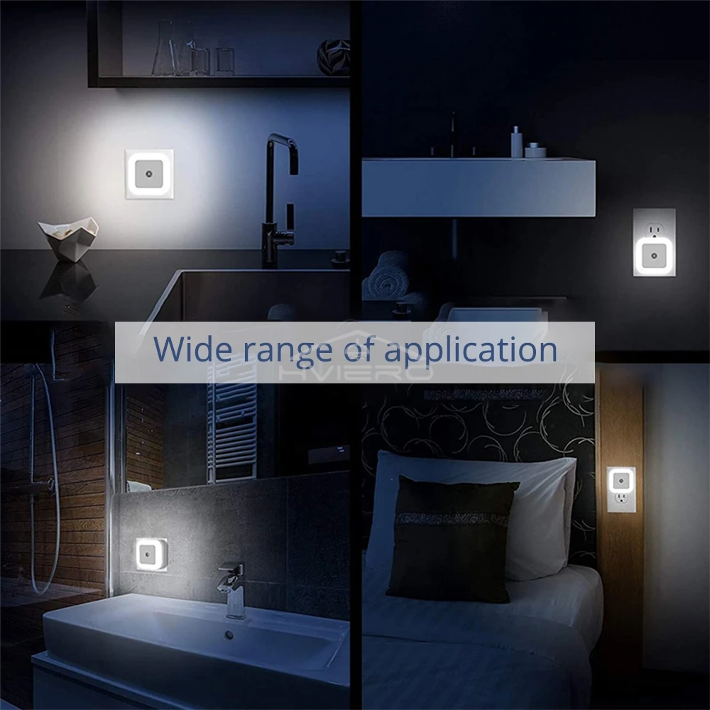 ワイヤレスセンサーLEDナイトライト EUプラグ ミニスクエ - Baby Nursery Egg Light のレビューと価格