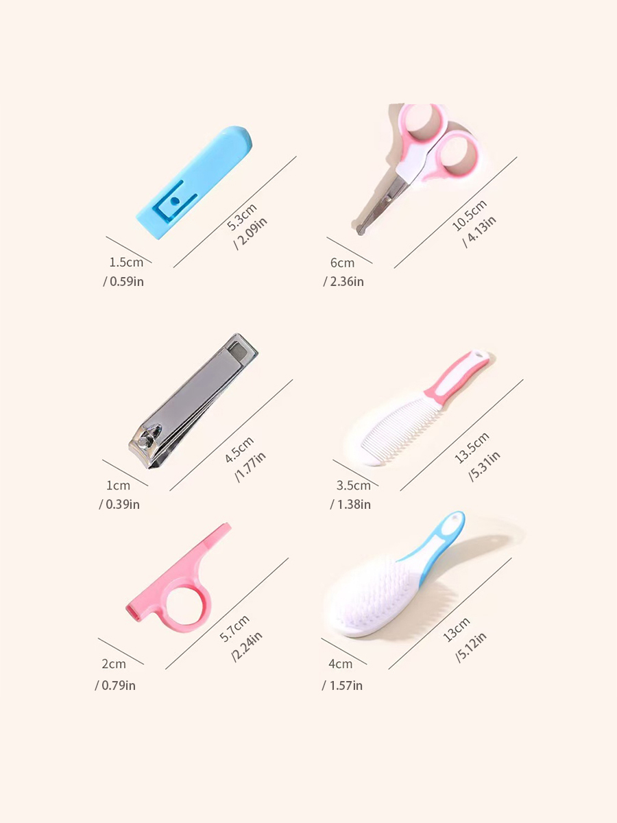 6個セット ベビーケアグルーミングキット - 新生児ケア必需 - Baby Nursery Equipment のレビューと価格