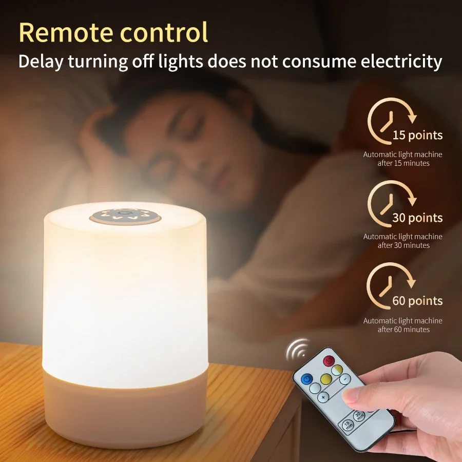 充電式 Led ナイトライトリモコンタイミング調光可能なテー - Baby Nursery Equipment のレビューと価格