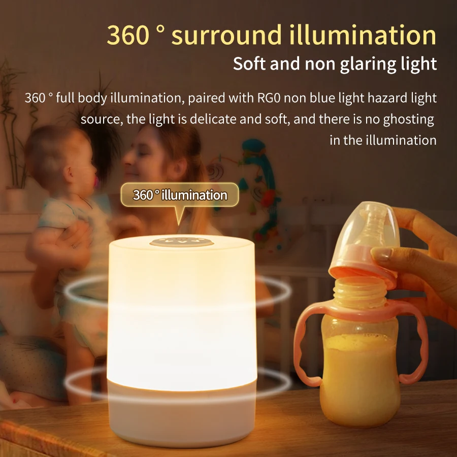 充電式 Led ナイトライトリモコンタイミング調光可能なテー - Baby Nursery Equipment のレビューと価格