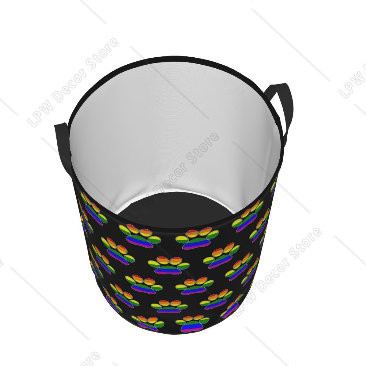 カスタムLGBTプライド ゲイ パウ 洗濯かご 折りたたみ式 - Baby Nursery Laundry Basket のレビューと価格