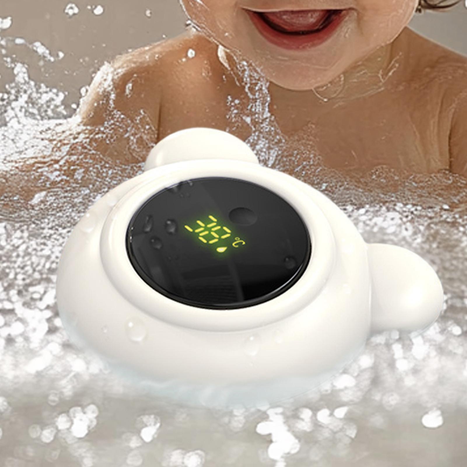 7.5x3x8cm 安全なベビーバス水温計 LED ディスプ - Baby Nursery Temperature のレビューと価格