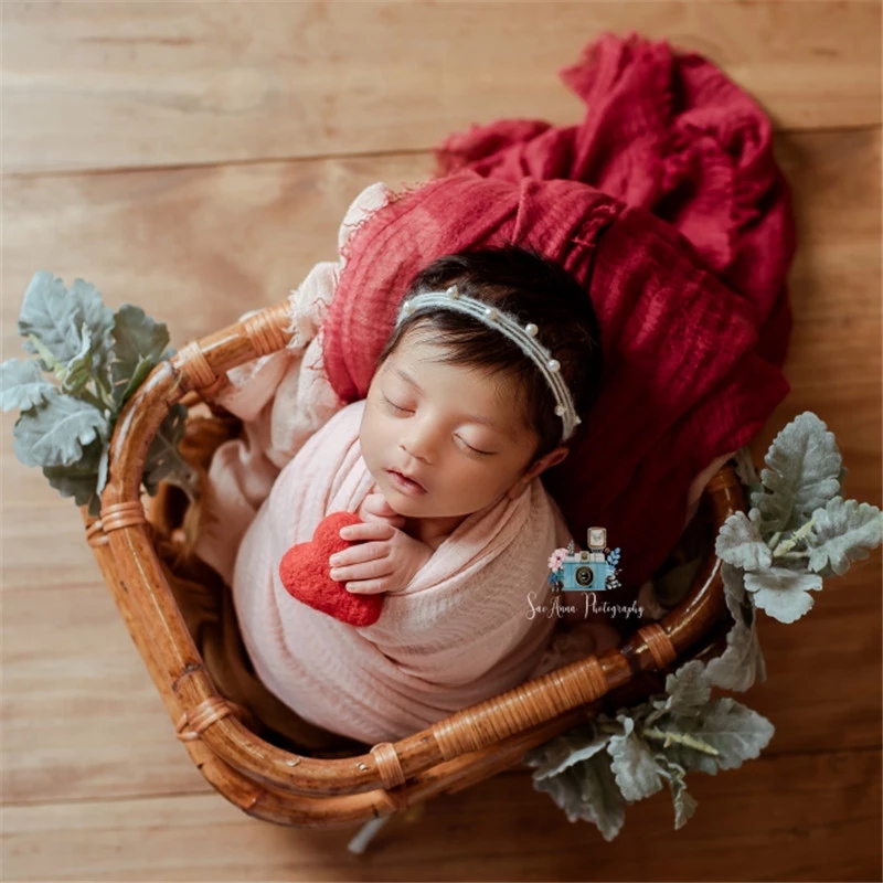 写真アクセサリー,手作り,レトロ,織りバスケット,写真撮影用 - Baby Nursery Girl のレビューと価格