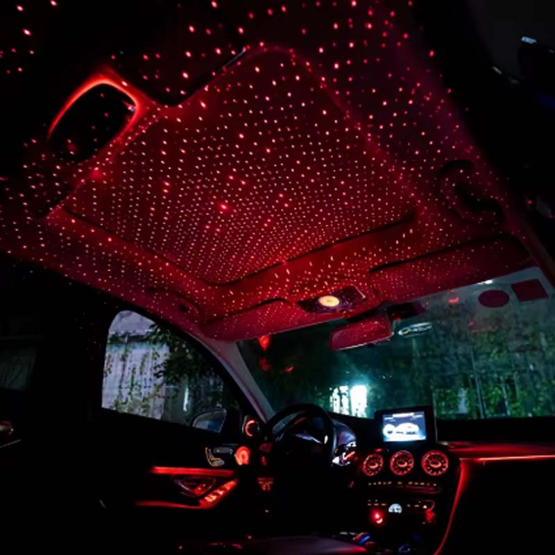 ミニLED車ルーフスターナイトライトプロジェクター雰囲気ギャ - Night Light Projector Stars のレビューと価格