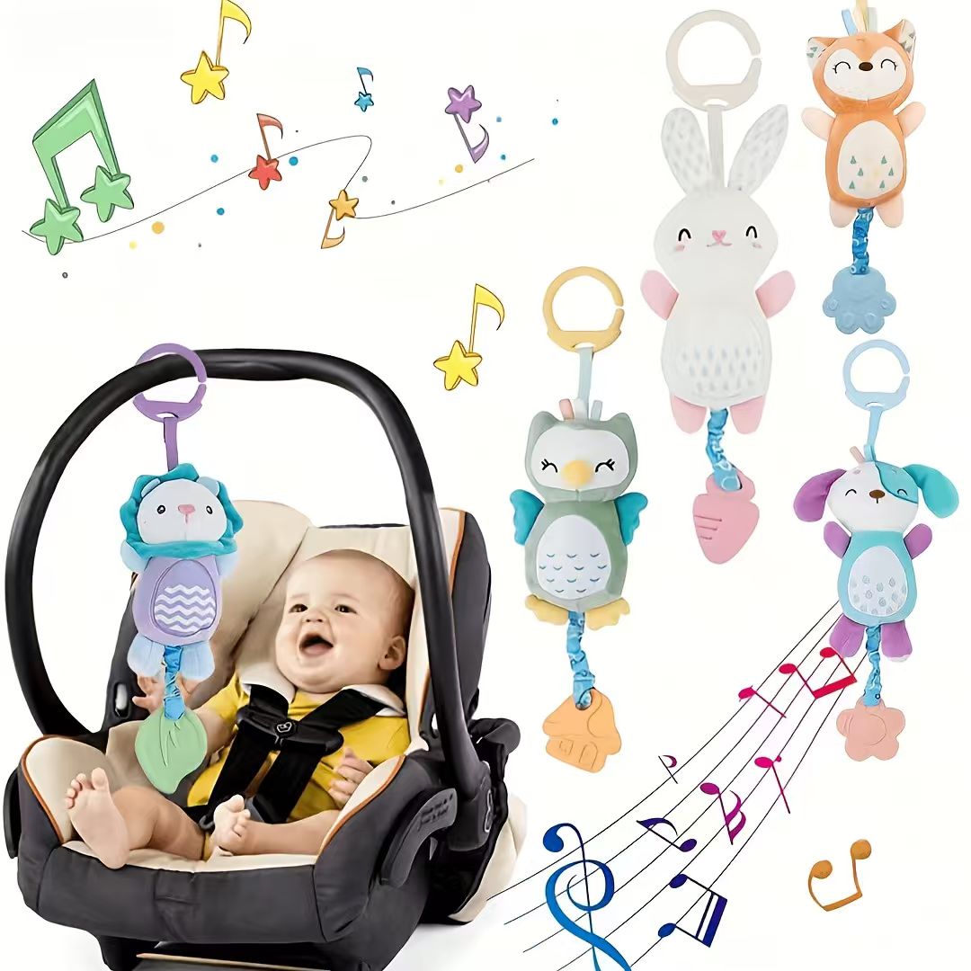 ぬいぐるみ風鈴吊り下げおもちゃ、ベル付き、ベビーベッドモバイ - Baby Nursery Equipment のレビューと価格