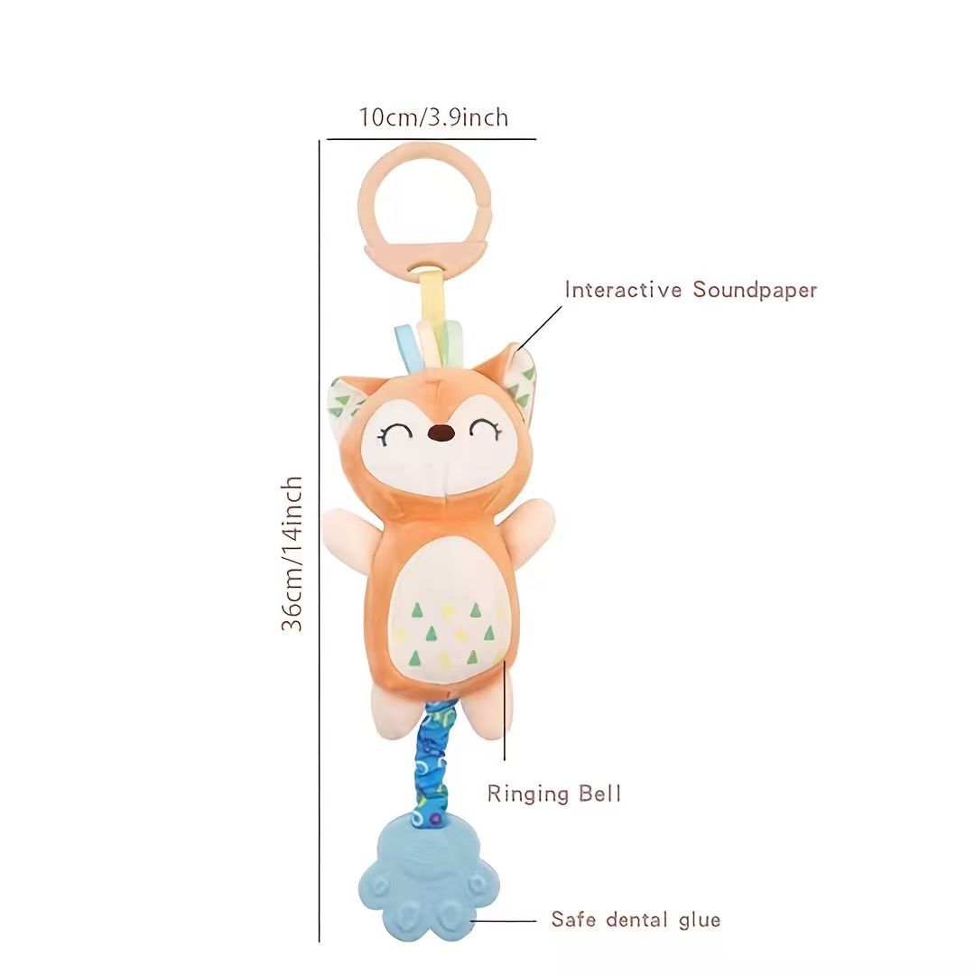 ぬいぐるみ風鈴吊り下げおもちゃ、ベル付き、ベビーベッドモバイ - Baby Nursery Equipment のレビューと価格