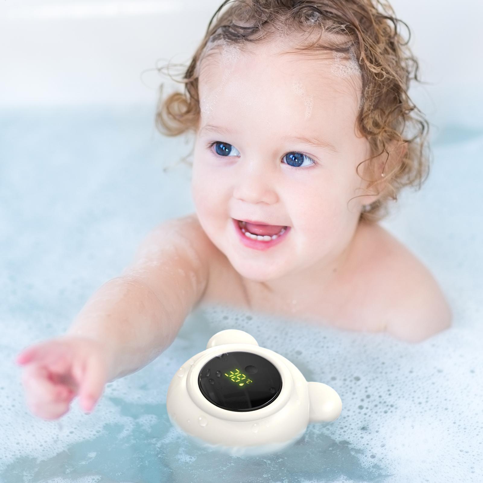 水温計 赤ちゃんに安全な水温計 LEDディスプレイ付き 幼児 - Baby Nursery Temperature のレビューと価格
