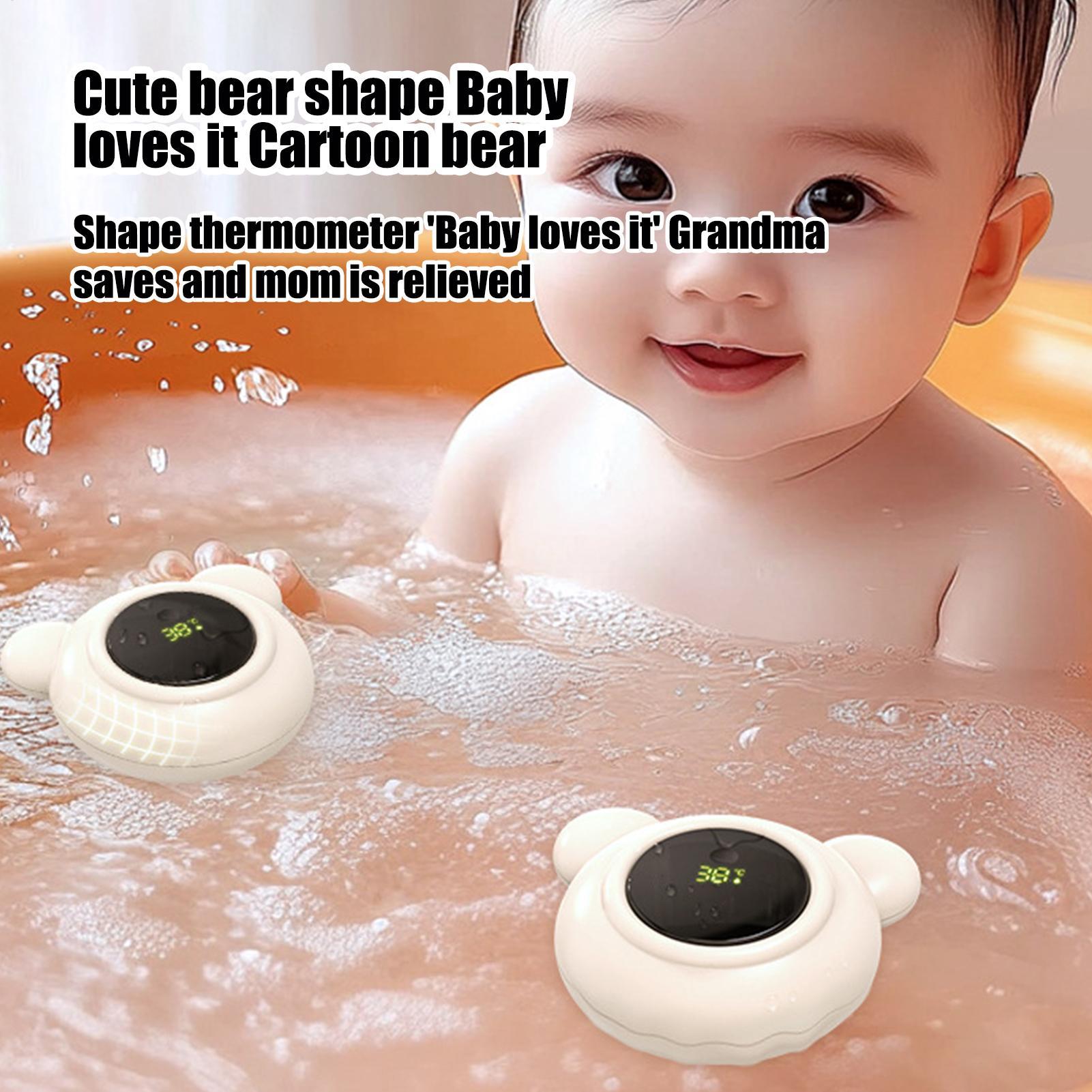 水温計 赤ちゃんに安全な水温計 LEDディスプレイ付き 幼児 - Baby Nursery Temperature のレビューと価格