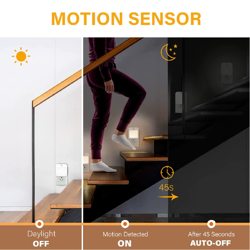 モーションセンサー LED ナイトライト EU プラグ調光可 - Baby Nursery Egg Light のレビューと価格