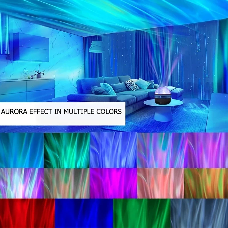 LED 星空プロジェクター オーロラ USB リモコン RG - Night Light Projector Stars のレビューと価格