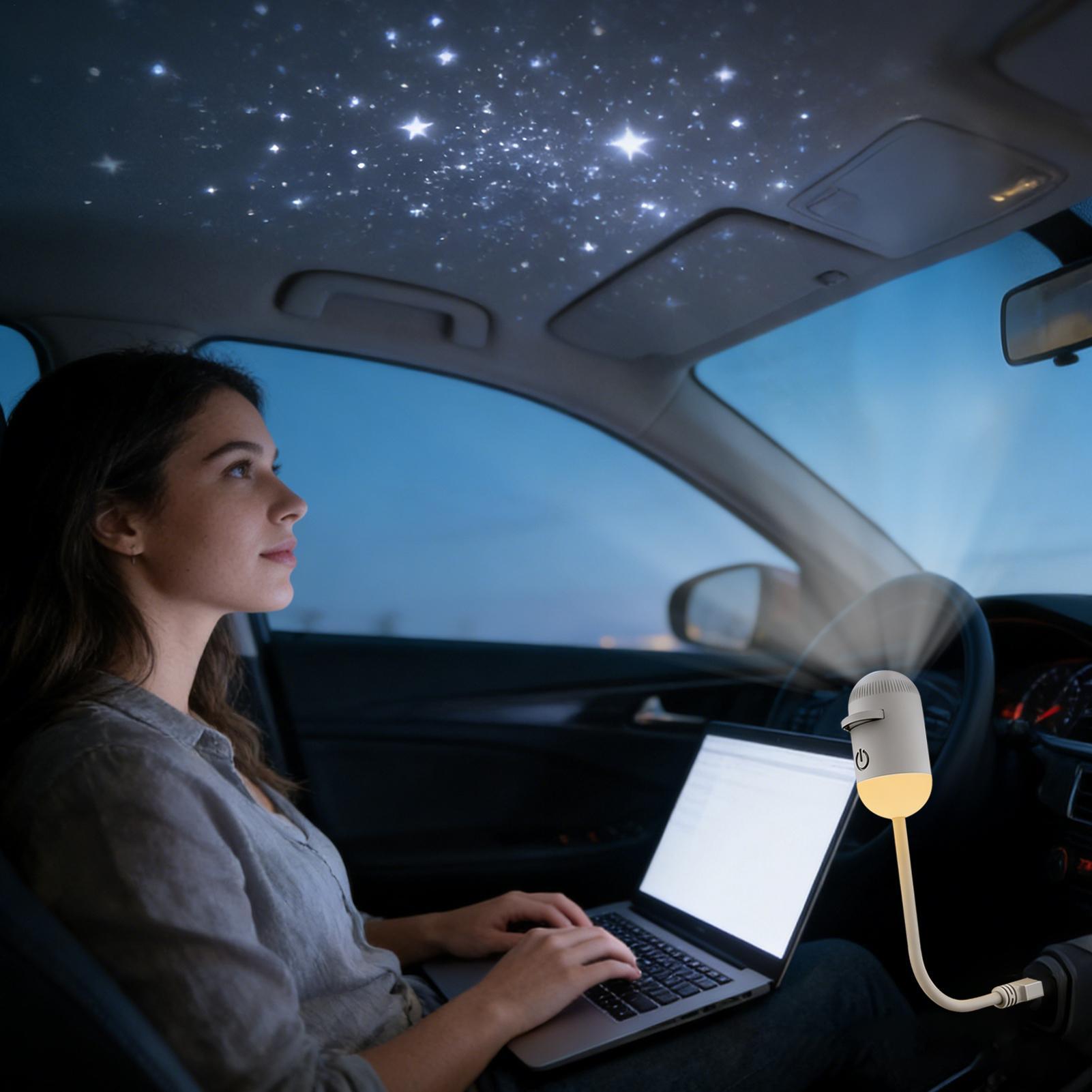 車内ライト ルーフスターライト USB LED 星空雰囲気プ - Night Light Projector Stars のレビューと価格