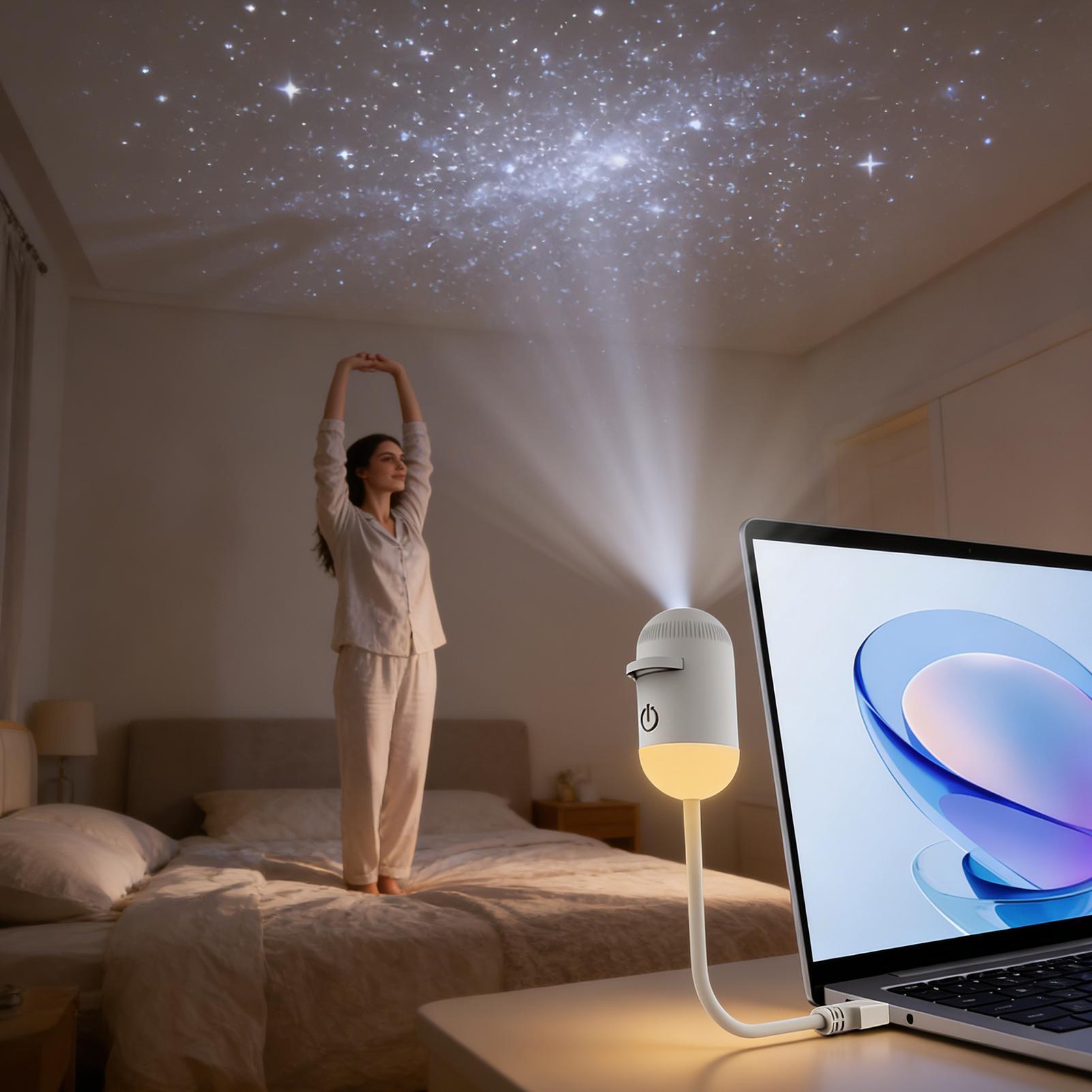車内ライト ルーフスターライト USB LED 星空雰囲気プ - Night Light Projector Stars のレビューと価格