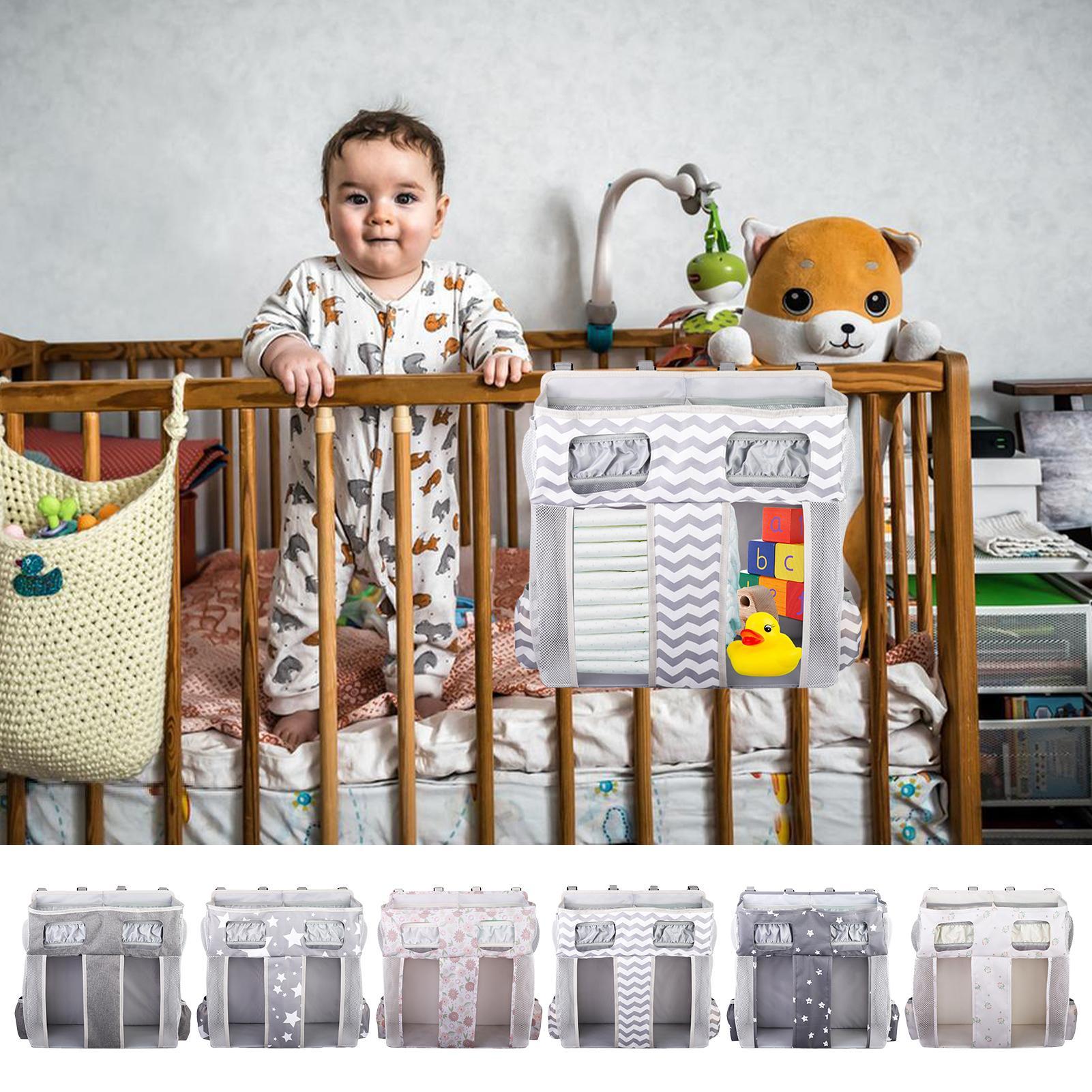 ぶら下げベビーベッド収納袋幼児必需品おむつおむつオーガナイザ - Baby Nursery Crib のレビューと価格