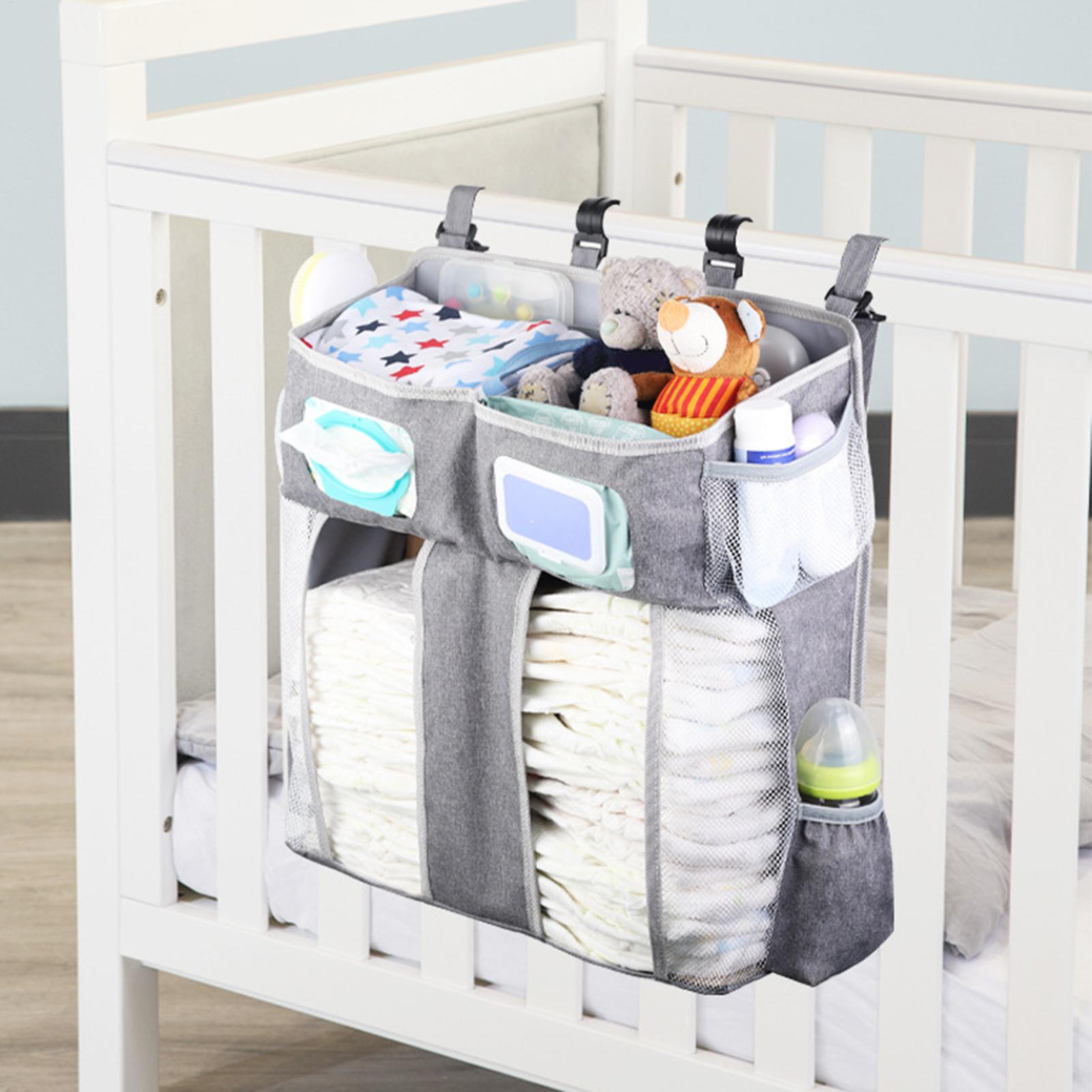 ぶら下げベビーベッド収納袋幼児必需品おむつおむつオーガナイザ - Baby Nursery Crib のレビューと価格