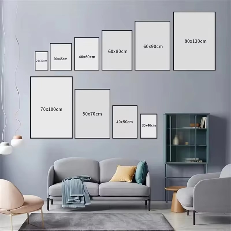 1pc フレームレス面白い動物ウサギ犬猫スケートボードポスタ - Baby Nursery Wall Art のレビューと価格