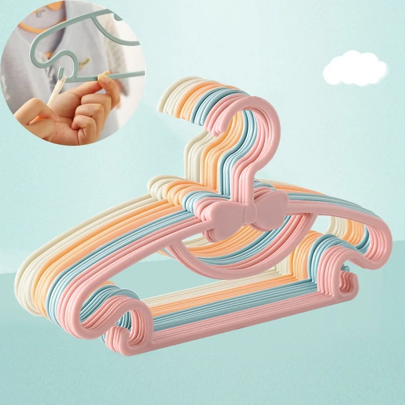 5-50 個ベビーハンガープラスチック子供服収納ハンガー保育 - Baby Nursery Uniform のレビューと価格
