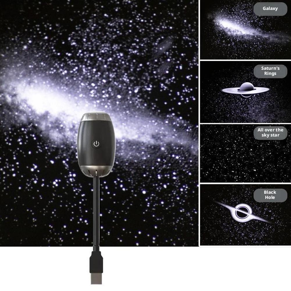 ミニギャラクシースタープロジェクターナイトライト LED 星 - Night Light Projector Stars のレビューと価格